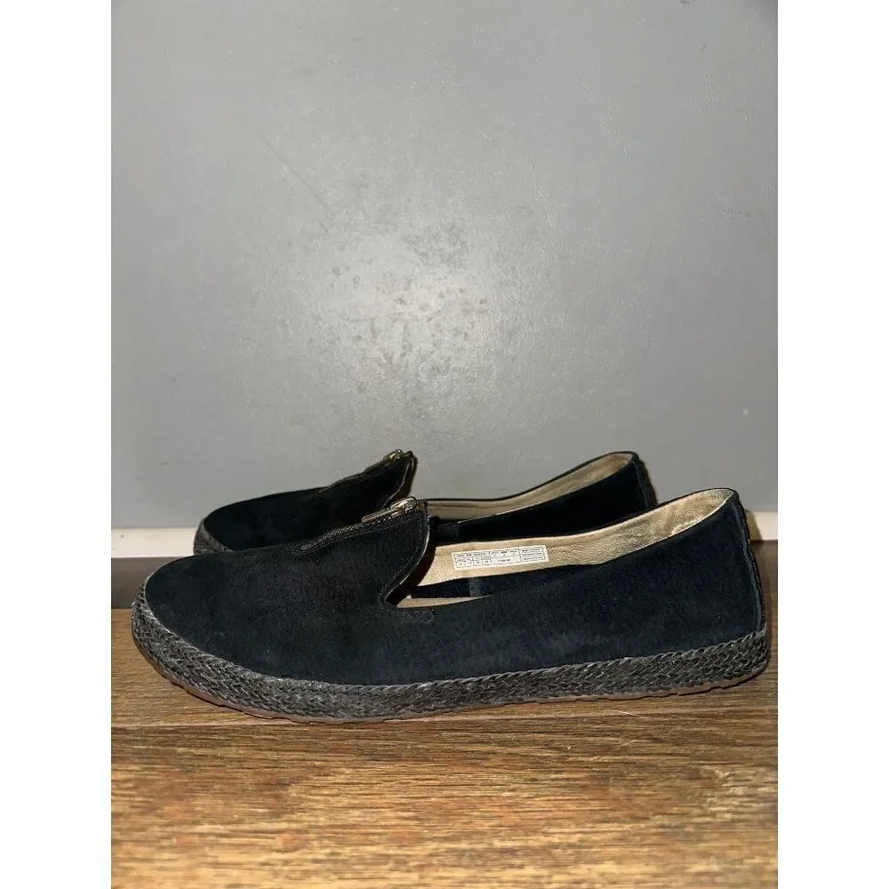 UGG Women's Selarra Black Sneaker Espadrille Loafer Slip-On  Size 9‎